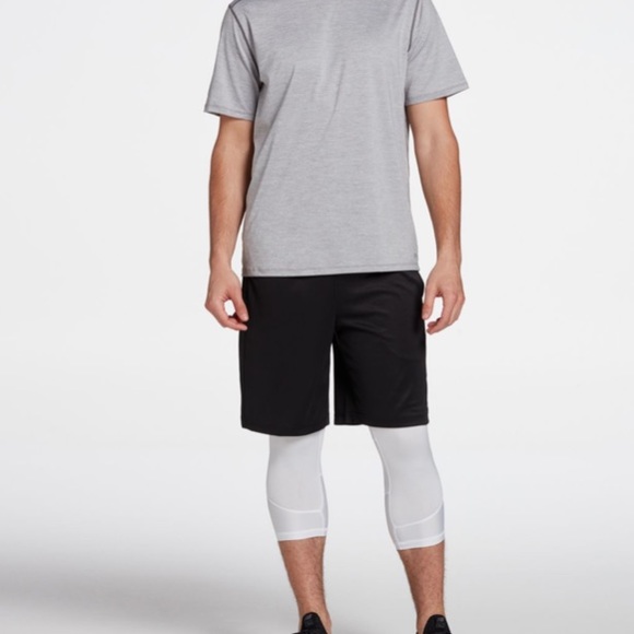DSG Pants Dsg Mens White Compression 34 Tights Poshmark